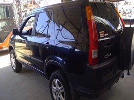 2003 HONDA CR-V  BLACK, LX MODEL, 2.4L, AT, FWD,   A26319